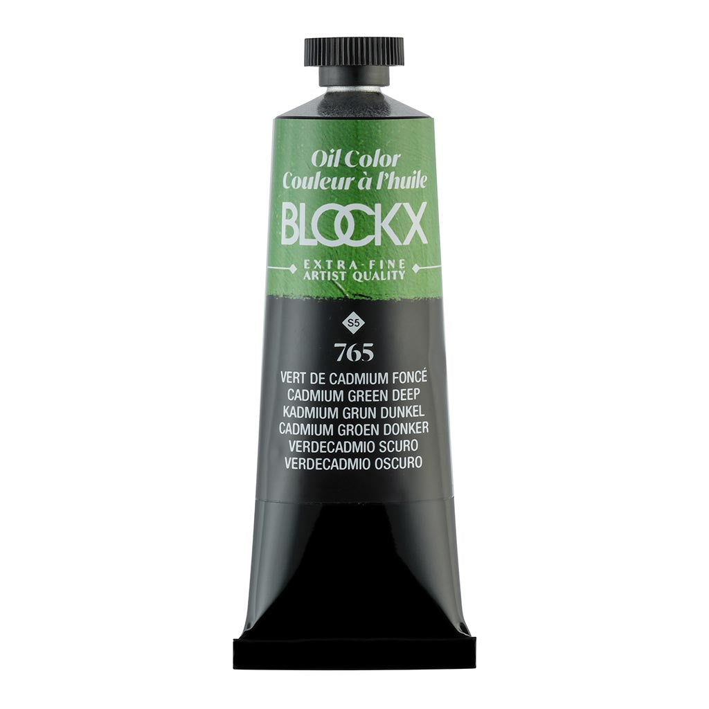 BLOCKX Oil Tube 35ml S5 765 Cadmium Green Deep - Cafe Supply
