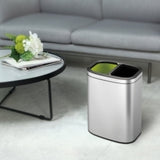 20L Rectangular S/S Recycling Bin - Cafe Supply