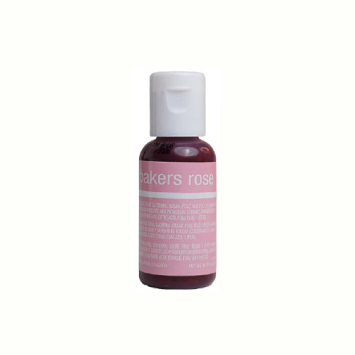 Chefmaster Liqua Gel Bakers Rose (Box of 12 - SOLD OUT - Cafe Supply