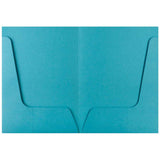 FM Presentation Folder Matte Blue Double Pocket 50 Pack 240gsm - Cafe Supply