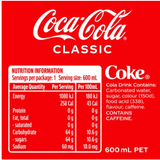 Coca-Cola Soft Drink 600ml