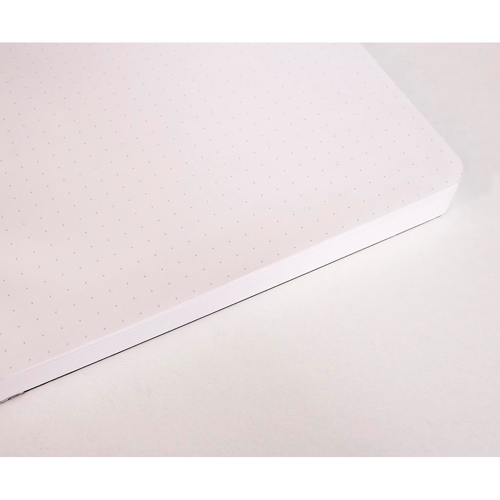 Age Bag Clothbound Notebook A5 Dotted Blue - Cafe Supply