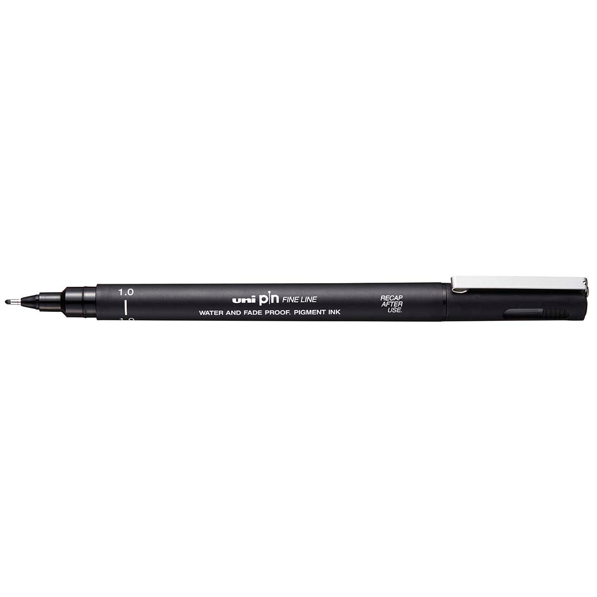 Uni Pin Fineline Permanent 1.0mm Black - Cafe Supply