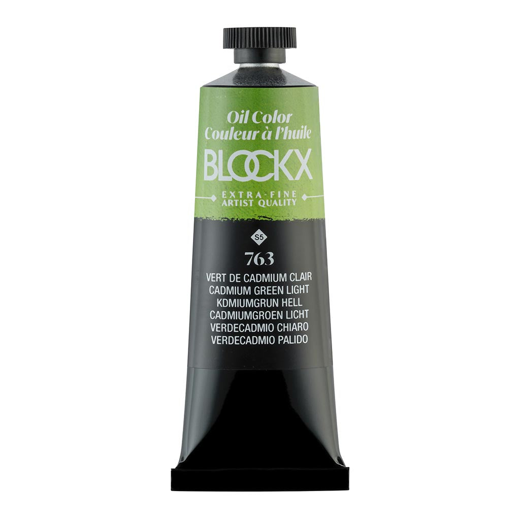 BLOCKX Oil Tube 35ml S5 763 Cadmium Green Pale - Cafe Supply