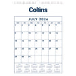 Collins Calendar Mid Year A3 Month To View 2024/2025 - Cafe Supply