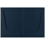 FM Presentation Folder Matte Navy Double Pocket 10 Pack 240gsm - Cafe Supply