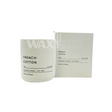 114g Soy Wax Candle in Slate Vessel - French Cotton - Cafe Supply