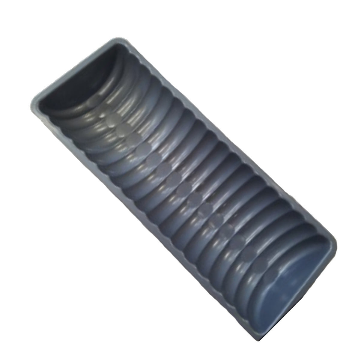 Half Round Ribbed Mould 310 x 120 x 50mm - Cafe Supply