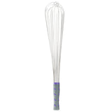 18-inch stainless steel piano whip with nylon handle - Cafe Supply