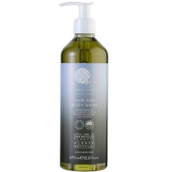 Geneva Green Hair&Body 370ml Refillable - Cafe Supply