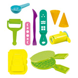 Milan Soft Dough Ice Cream & Waffles Play Kit - Cafe Supply