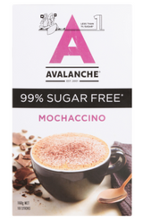 Avalanche 99% Sugar Free Mochaccino Coffee Sticks 10 x 16g