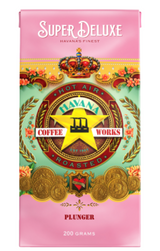 Havana Super Deluxe Plunger Grind Coffee 200g - Cafe Supply