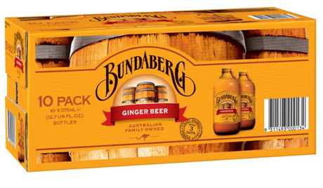 Bundaberg Ginger Beer 10 x 375ml