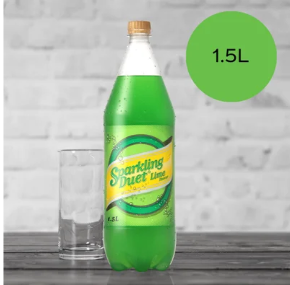 Schweppes Sparkling Duet Lime 1.5l