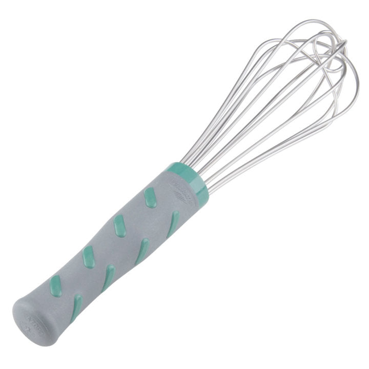 12-inch stainless steel French whip with nylon handle - Cafe Supply