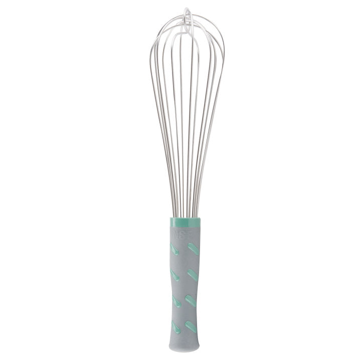 12-inch stainless steel French whip with nylon handle - Cafe Supply