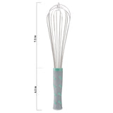 12-inch stainless steel French whip with nylon handle - Cafe Supply