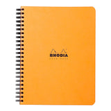 Rhodia Classic Notebook Spiral A5+ Lined Orange - Cafe Supply