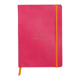 Rhodiarama Softcover Notebook A5 Lined Raspberry - Cafe Supply