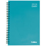Collins Diary A51 Vivid Wiro Hardcover Even Year - Cafe Supply