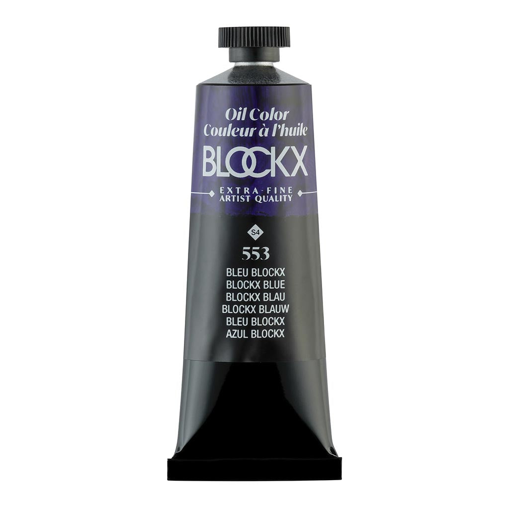 BLOCKX Oil Tube 35ml S4 553 Blockx Blue - Cafe Supply