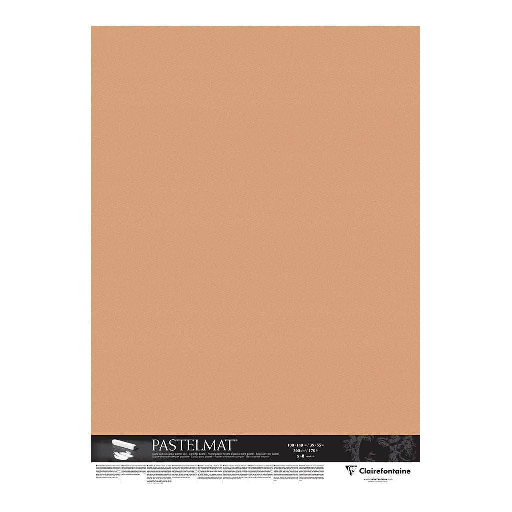 Pastelmat Paper 100x140cm Sienna Pack of 5 INDENT ONLY - Cafe Supply