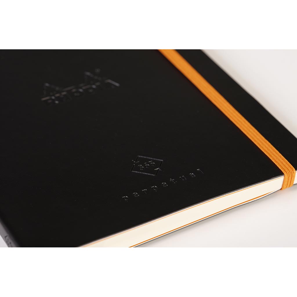 Rhodia Perpetual Diary A5 Black - Cafe Supply
