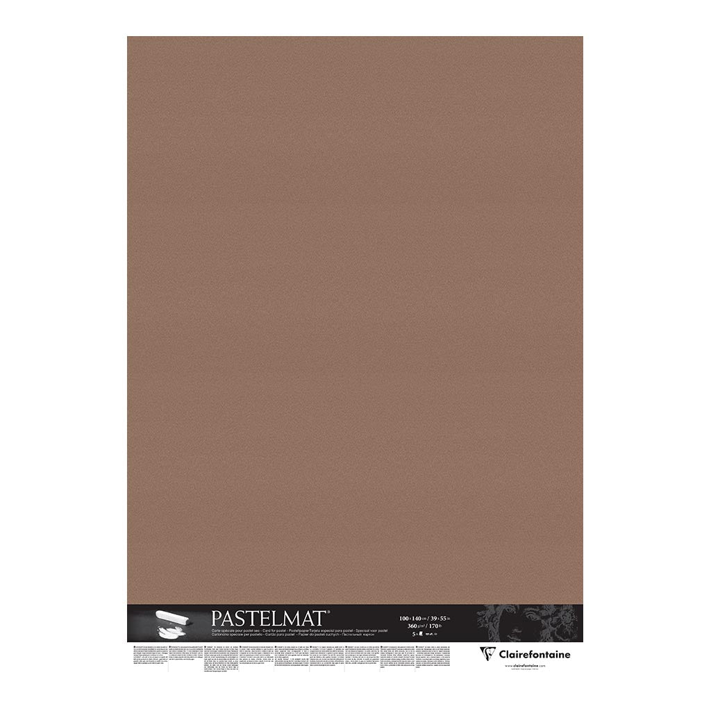 Pastelmat Paper 100x140cm Brown, Pack of 5 INDENT ONLY - Cafe Supply