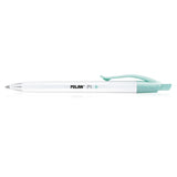 Milan Anti-Bacterial P1+ Ball Point Pen Assorted Pack 3 - Cafe Supply