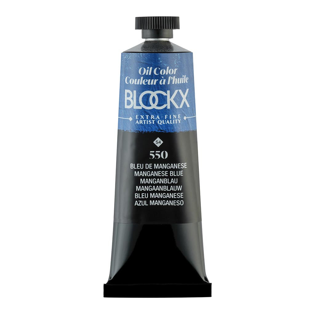BLOCKX Oil Tube 35ml S4 550 Manganese Blue - Cafe Supply