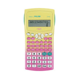 Milan Scientific Calculator Sunset Pink Yellow - Cafe Supply
