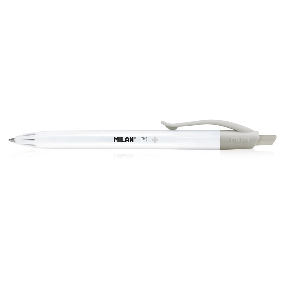 Milan Anti-Bacterial P1+ Ball Point Pen Assorted Pack 3 - Cafe Supply