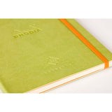 Rhodia Perpetual Diary A5 Anise Green - Cafe Supply