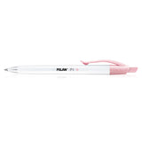 Milan Anti-Bacterial P1+ Ball Point Pen Assorted Pack 3 - Cafe Supply