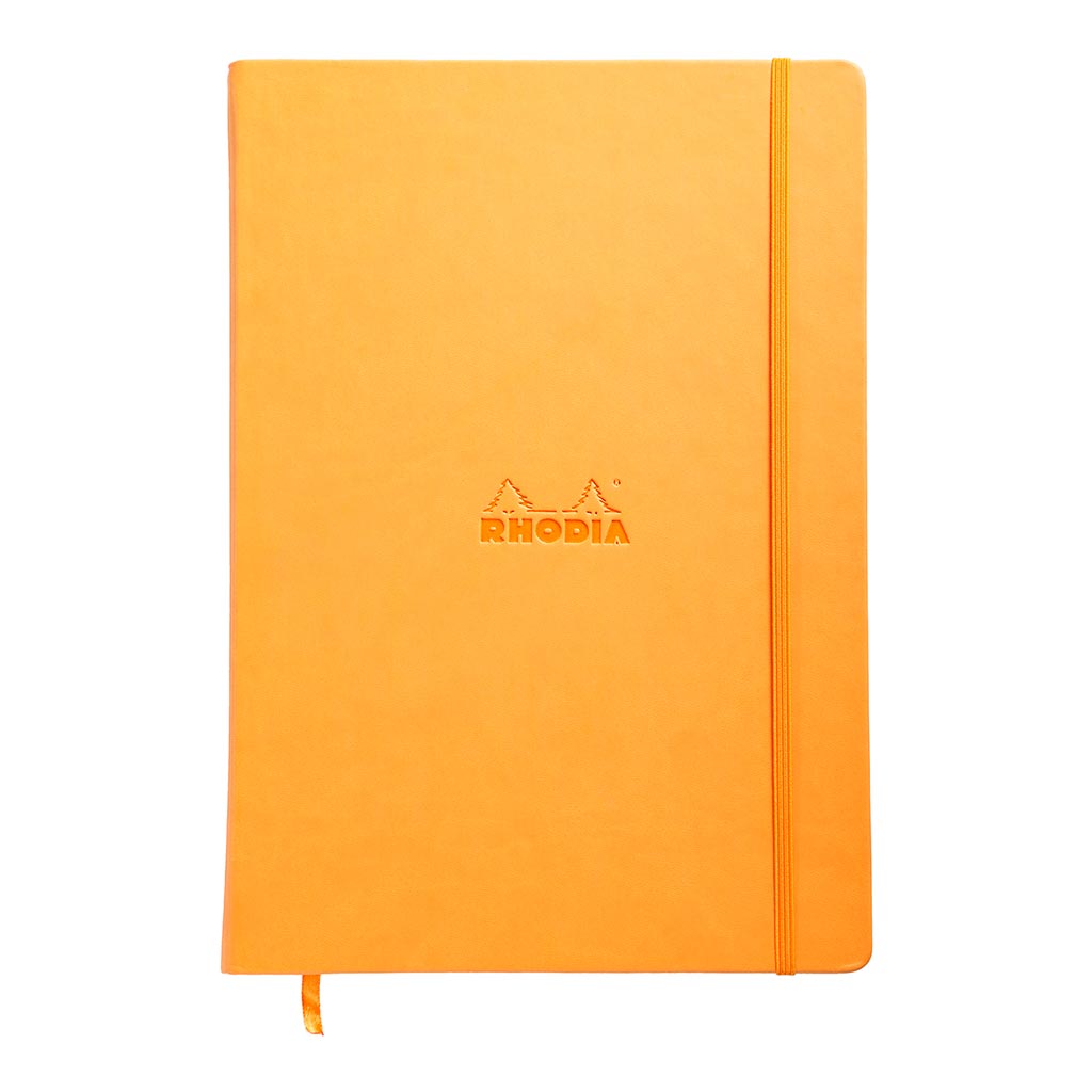 Rhodia Webnotebook A4 Dotted Orange - Cafe Supply