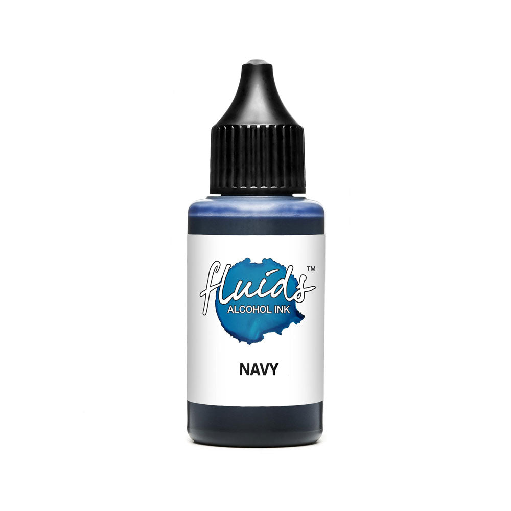 Octopus Fluids Alcohol Ink Navy Blue 30ml - Cafe Supply