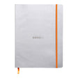 Rhodiarama Softcover Notebook B5 Dotted Silver - Cafe Supply