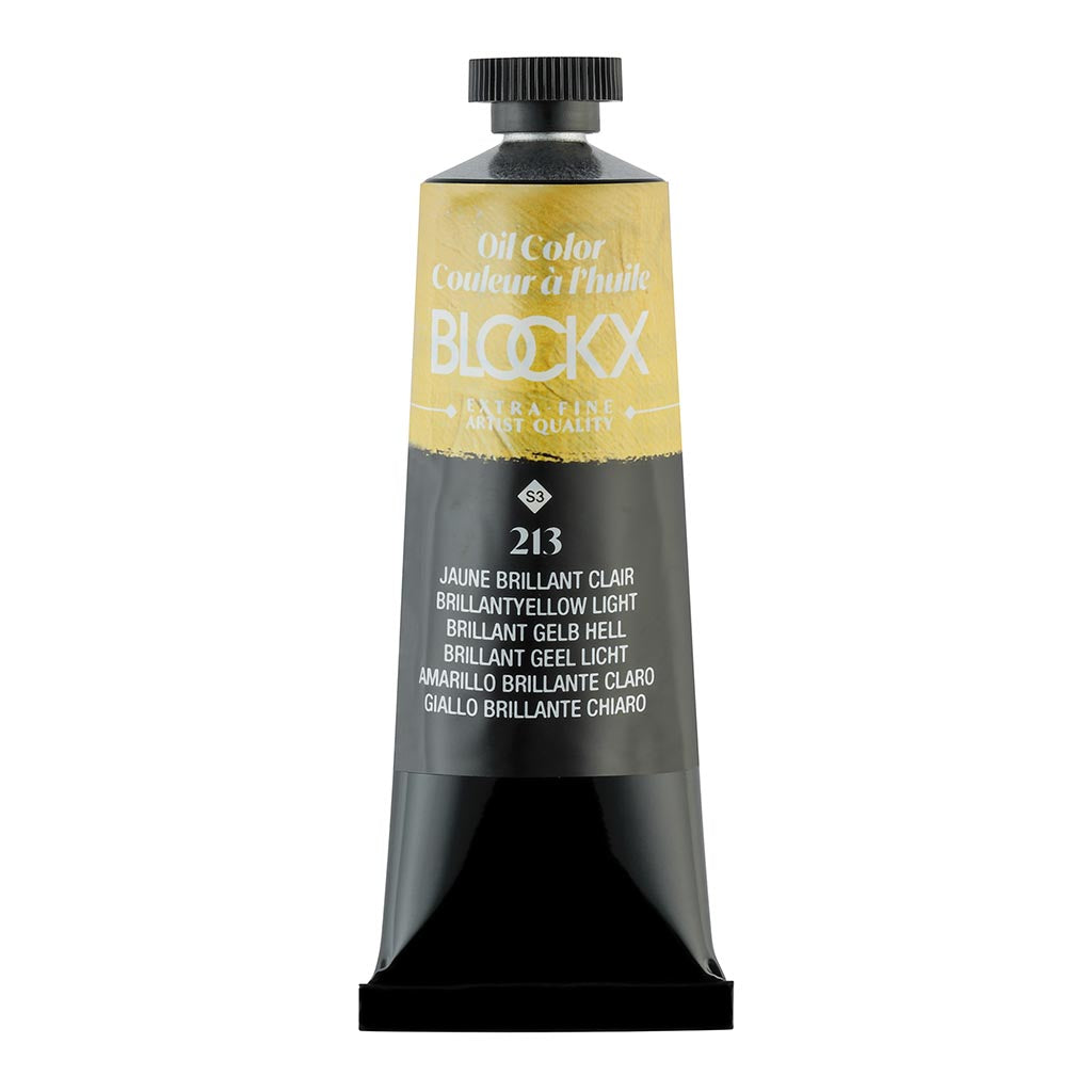 BLOCKX Oil Tube 35ml S3 213 Brilliant Yellow Light - Cafe Supply