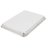 Quarter-size Wear-Ever® heavy-duty aluminum sheet pan with natural finish - Cafe Supply