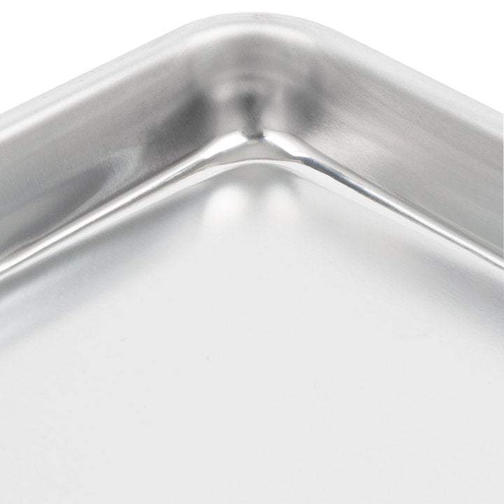 Quarter-size Wear-Ever® heavy-duty aluminum sheet pan with natural finish - Cafe Supply