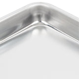 Quarter-size Wear-Ever® heavy-duty aluminum sheet pan with natural finish - Cafe Supply