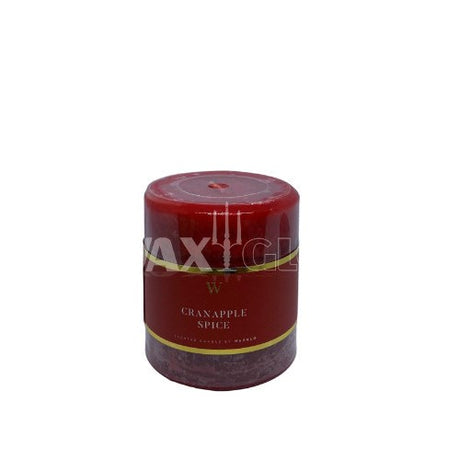 'W' Scented Range Pillar Candles - Cafe Supply