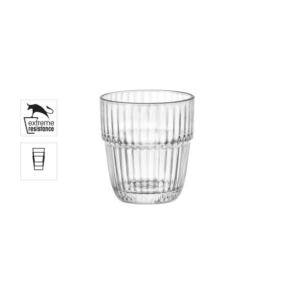 Bormioli Rocco Barshine Rocks 305ml - Set 6 - Cafe Supply