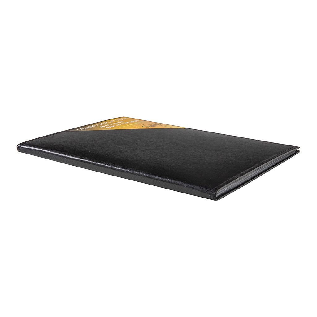 Squirrel Deluxe Display Book A4 Leatherette 24 Pocket - Cafe Supply