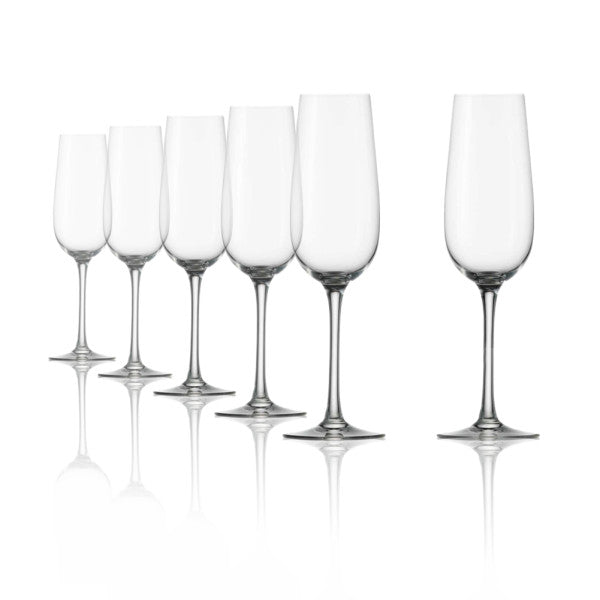 Stolzle Weinland Flute 200ml  Set 6 - Cafe Supply