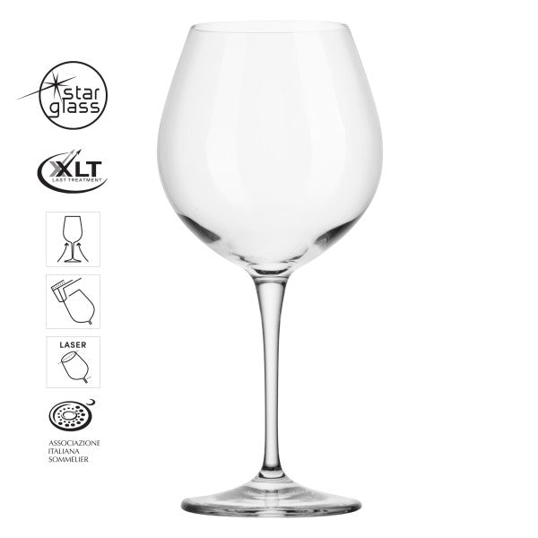 Bormioli Rocco Set 6 Premium Pinot 675ml - Cafe Supply