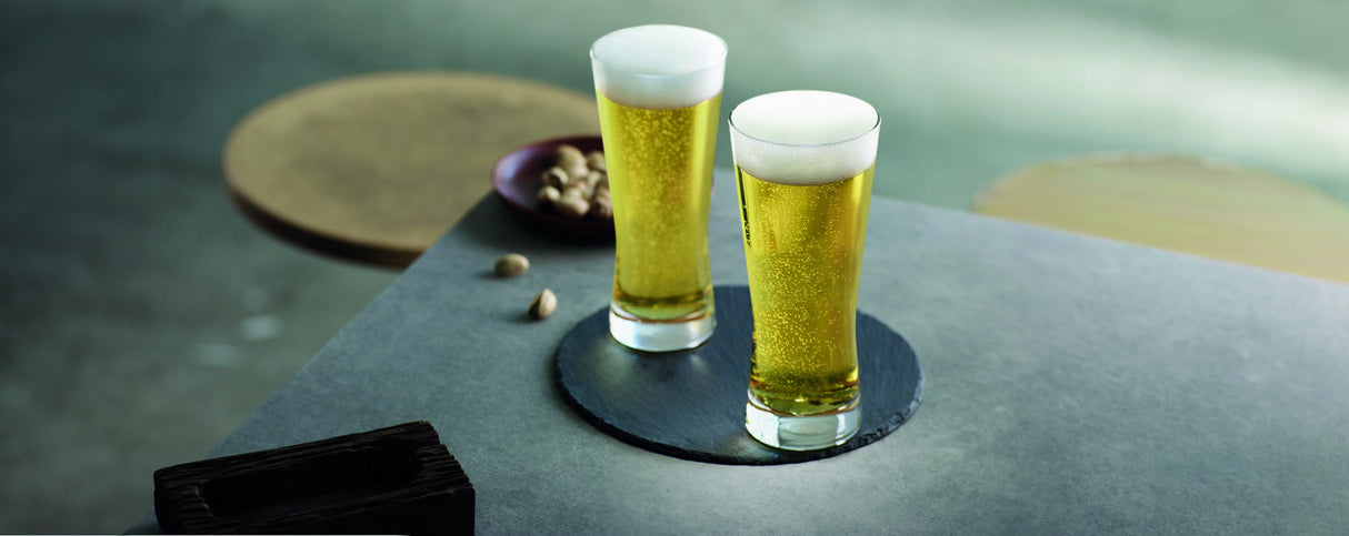 Ocean Eco Metropolitan Beer Glass 400ml -  Set 6 - Cafe Supply
