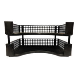 OSC Document Tray Stackable Black, Pack of 2 - Cafe Supply