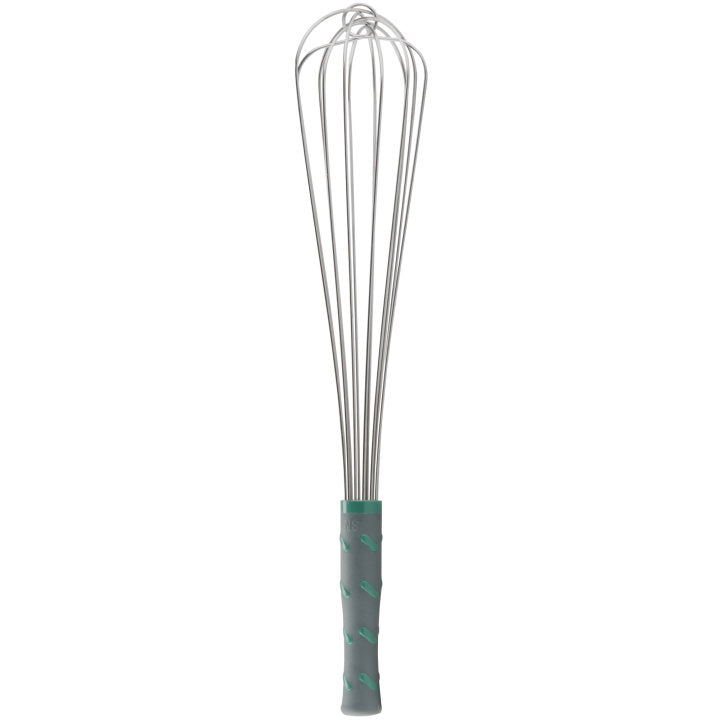 18-inch stainless steel French whip with nylon handle - Cafe Supply